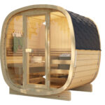 Uku 160 nordic spruce sauna for 3-4 people no background